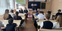 Росгвардейцы поговорили со школьниками о службе в войсках национальной гвардии России - Росгвардия