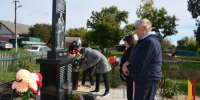 В таловском поселке Видный открыли обновленный мемориал воинам-землякам - РИА Воронеж