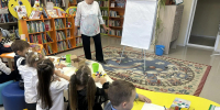 Творческий час  «Я рисую осень» - Межпоселенческая центральная библиотека