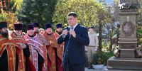В Сыктывкаре открыли памятники святителю Луке Крымскому и святому страстотерпцу царю Николаю II - Правительство