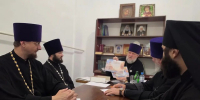 В Курсавке состоялось заседание председателей отделов по взаимодействию с казачеством епархий, расположенных на территории ТВКО - Епархия