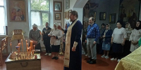 В селе Балахоновском состоялась встреча с семьями погибших участников специальной военной операции - Епархия