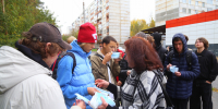 ​Учащиеся ижевских техникумов навели порядок в Ворошиловском лесу Устиновского района - Информационно-аналитическое управление г. Ижевск