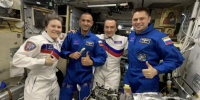 Уроженец Ставрополья Сергей Тетерятников успешно долетел до МКС и передал благодарность близким из космоса - Bloknot-Stavropol.Ru