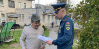 Профилактика пожаров в населённых пунктах Куньинского МО - МЧС Псковской области