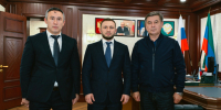 Джамбулат Гаджиев провёл рабочую встречу с главой Ногайского района и депутатом Народного Собрания - Министерство транспорта