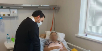 Священник посетил пациентов паллиативного отделения Нижневартовской окружной клинической больницы - Ханты-Мансийская Митрополия