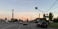 Светофор на крупном перекрестке в Пскове перестал работать из-за обрыва кабеля после проезда грузовика - Pln-Pskov.Ru