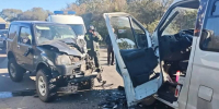 Пассажирский автобус и авто столкнулись на трассе Приморья: есть пострадавшие - ГТРК Владивосток