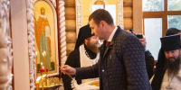 Деревянную часовню Храма во имя Святой Великомученицы Варвары открыли в поселке Киран по инициативе жителей - Правительство Хабаровского края