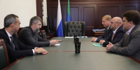 Магомед Рамазанов встретился с заместителем руководителя Росреестра России Максимом Смирновым - РИА Дагестан