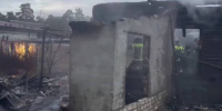 МЧС опубликовало видео с места пожара в Сельцо, где погибли двое - БрянскToday.Ru