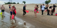 Более 30 «моржей» 3 октября переплыли Волгу в Волгограде - Комсомольская Правда