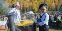 Приготовление супа. Фото пресс-службы администрации Иркутского округа - Irk.Ru