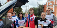 Волонтёры Подмосковья и храм Преображения Господня передали гуманитарную помощь - Городской округ Ступино