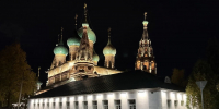 ​Здания в Ярославле, Мышкине и Переславле-Залесском украшают художественной подсветкой - Правительство