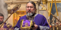 Епископ Вениамин совершил Божественную литургию в субботу 18-й седмицы по Пятидесятнице - Свято-Троицкая Александро-Невская Лавра