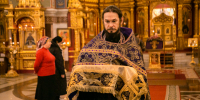 В канун Недели 18-й по Пятидесятнице митрополит Павел совершил всенощное бдение в Воскресенском кафедральном соборе г. Ханты-Мансийска - Ханты-Мансийская Митрополия