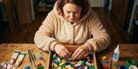 Дети выросли, а детальки LEGO выбросить рука не поднялась: смастерила из них удобную вещь - пользуемся всей семьёй и нарадоваться не можем - Progorod33.Ru