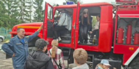 В пожарно-спасательной части – дeнь открытых дверей - МЧС