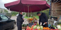 В Тамбове прошёл рейд по пресечению незаконной уличной торговли - OnlineTambov.Ru