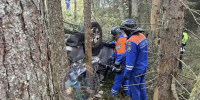 Спасатели Приозерска деблокировали пассажира из перевернувшегося Рено - Spbdnevnik.ru