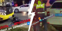 В Ярославле двое инспекторов ГАИ пострадали при задержании пьяного водителя | Источник: Жесть Ярославль, Подслушано в Ярославле! (18+) / Telegram - 76.Ru