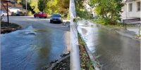 Жители Ленинского района жалуются на потоп и отсутствие воды вторые сутки - ИА Взгляд-инфо