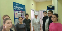 Школьники посетили сельский ФАП - Нурлат-⁠информ