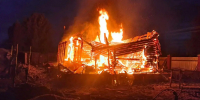 Пожар в Вяземском округе: полностью уничтожен жилой дом - Смоленская газета
