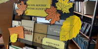  «Осень жизни — время золотое»: тёплая книжная выставка в нашей библиотеке! - Управление культуры