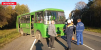 Столкновение автобуса и легкового автомобиля произошло в Псковском районе - InformPskov.Ru
