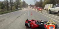 В Подмосковье водитель на Lexus врезался в мотоцикл, байкер погиб на месте - РТВ-Подмосковье