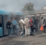 Огнетушитель залил порошком пассажиров в автобусе в Петербурге - Комсомольская правда