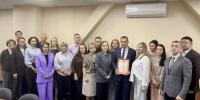 Встреча с администраторами группы помощи военнослужащим, находящимся в зоне проведения специальной военной операции "Вяжем для наших защитников" - УФК по Сахалинской области