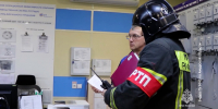 Готовность к зиме: спасатели ликвидировали условный пожар на трансформаторе Благовещенской ТЭЦ - gtrkamur.ru - ГТРК Амур
