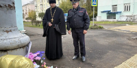 Духовенство и сотрудники ГИБДД Железногорска почтили память жертв сентябрьского ДТП - Епархия
