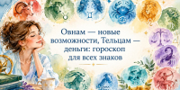 Овнам — новые возможности, Тельцам — деньги: гороскоп для всех знаков - МОЁ! Online