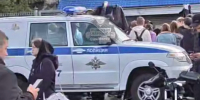 Эвакуация / Фото: паблик в ВК "Инцидент Барнаул" - ИА Амител