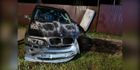 В Юрьев-Польском пьяный водитель BMW пытался скрыться от полиции и разбил авто - Progorod33.Ru