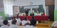 В Хасавюрте состоялась профилактическая встреча с учащимися по вопросам безопасности - Администрация МО г. Хасавюрт