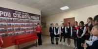 В школе с. Мурсалимкино произошло важное событие — открыли Стену памяти героям специальной военной операции. - Салаватский район