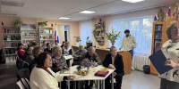 В библиотеке Первомайска прошло мероприятие «Нота вдохновения», приуроченное ко Дню музыки и Дню пожилого человека - Город Первомайск
