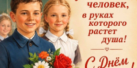 Поздравление главы Пыщугского муниципального округа с Днем учителя! - Пыщугский муниципальный округ