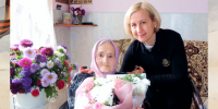 От души поздравляем! Труженице тыла исполнилось 100 лет - Управление соцзащиты населения
