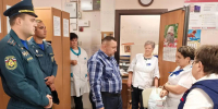 В Сергиево-Посадском городском округе прошла учебная эвакуация в поликлинике № 2 - ГУ МЧС МО