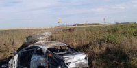 Обмыли с огоньком: владелица шикарной Audi A5 сожгла машину, возвращаясь после банкета из Назарово в Шарыпово - ИА Запад24