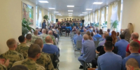 Ансамбль выступил с концертом в Главном военном клиническом госпитале Росгвардии - Росгвардия