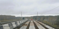На путепроводе в Плотниково под Новосибирском смонтировали балки пролетов - КП-Новосибирск