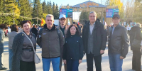 30.09.2026 сотрудники Управления посетили мероприятие приуроченное к Дню воссоединения ДНР, ЛНР, Запорожской и Херсонской областей с Россией. - УФК по Курганской области